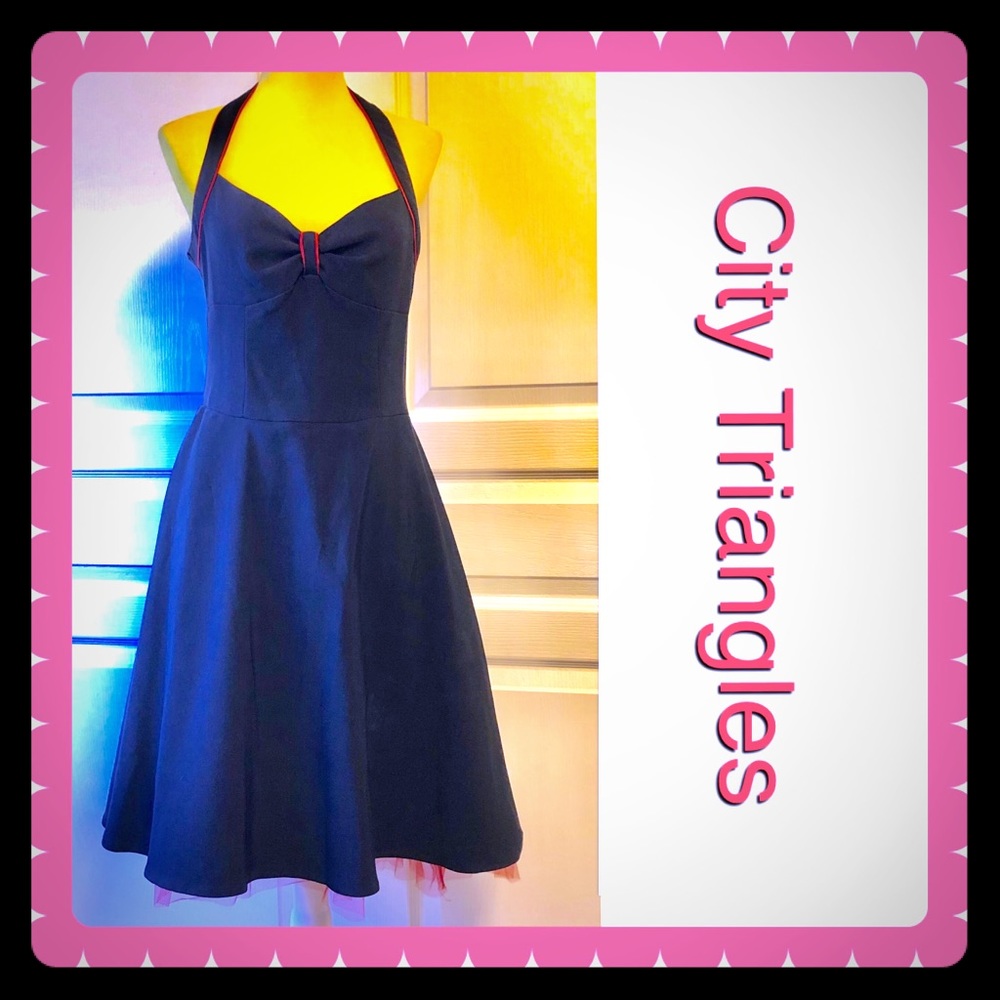 *NWOT* Black & Red Pin-up/Cocktail Dress